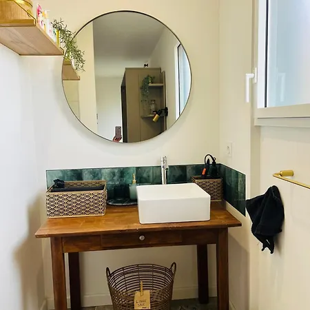 Privee Avec Sdb Et Wc Rum i privatbostad *